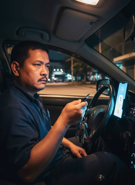 Boss dalam kereta malam, phone bengkel berdering, terpaksa layan soalan customer