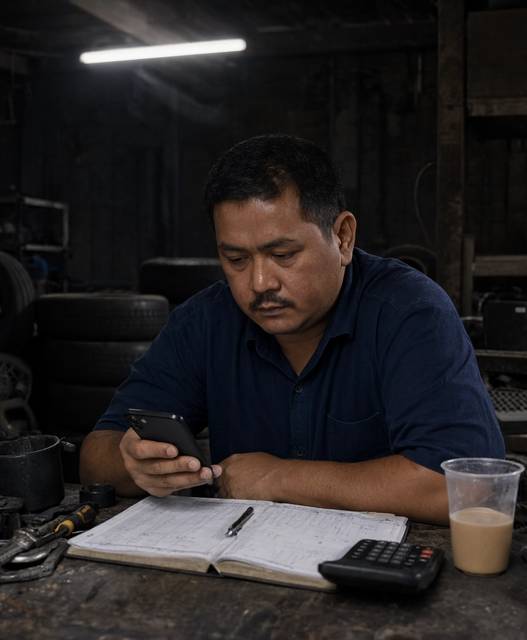 Pukul 11 malam masih kejar bayaran customer